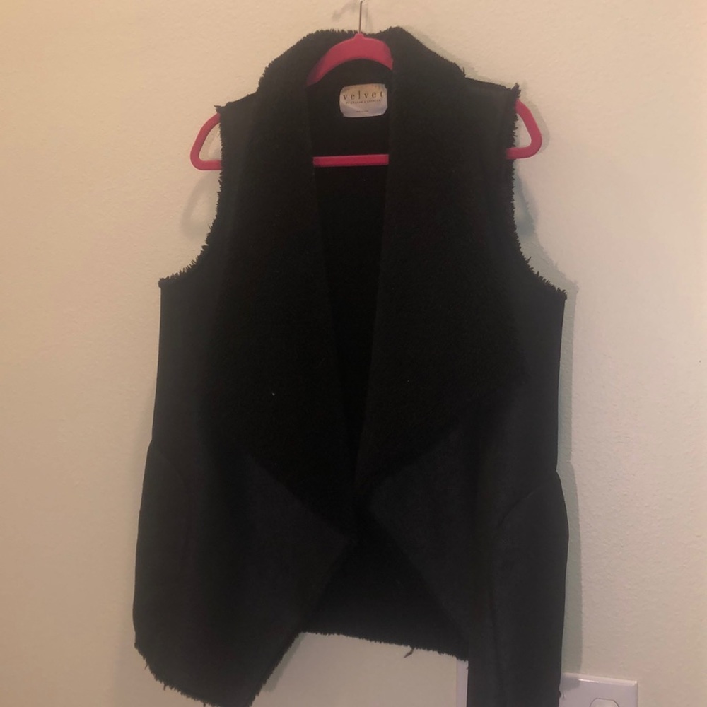 Velvet vest